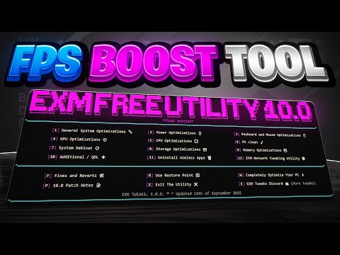 *ULTIMATE* PC Optimization Tool 🔧(Boost FPS, Lower Input Delay & Latency)