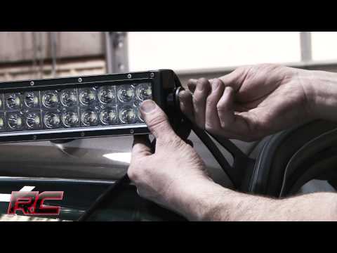 2007-2013 GM 1500 50" LED Light Bar Brackets by Rough Country