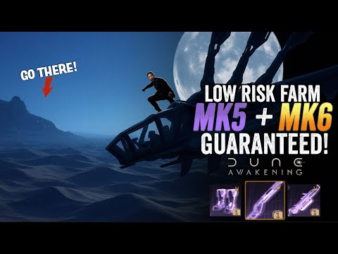 Dune Awakening: LOW RISK Deep Desert Farm - MK5 + MK6 Plastanium Guaranteed‼️(After Patch)