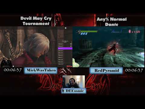 DMC1 Any% Speedrun Tournament Day 4 | MickWasTaken vs. RedPyramid