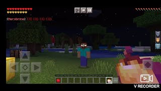 Herobrine Addon (Download)  Minecraft PE