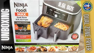 Unboxing | Ninja Foodi Dual Zone Air Fryer MAX 9 5 lt & How To Set Up