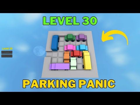 How To Solve Parking Panic Level 30 | Roblox