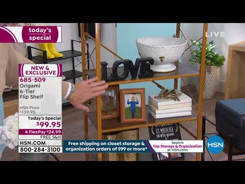 HSN | Storage & Organization featuring Origami 01.14.2020 - 10 AM