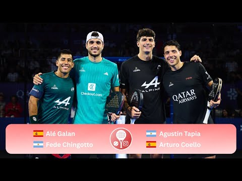 Final Premier Padel Mexico 🇲🇽 | Chingotto & Galán vs Tapia & Coello | All Points