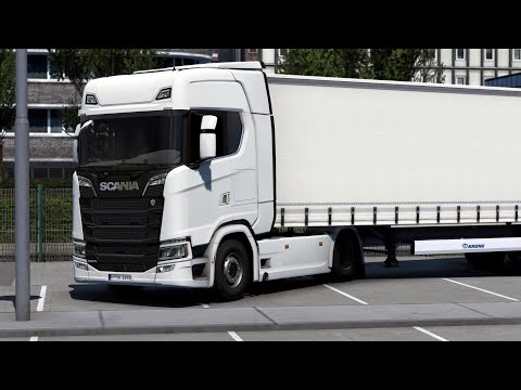 ETS 2 - Scania 500 S Transporting Pears from Kiel to Osnabruck Part 1