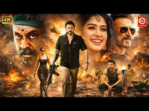 The Real Man Hero (HD) - Superhit South Hindi  Action Movie | Venkatesh, Nayantara, Ramya