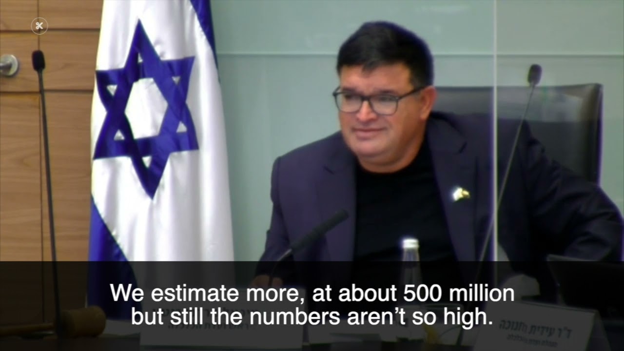 Colel Chabad à la Knesset d'Israël le 28/12/2021