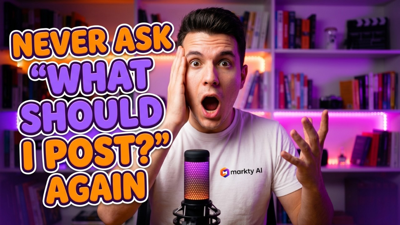 This AI Builds Your Entire Content Calendar for You | Markty's Social Media Agent
