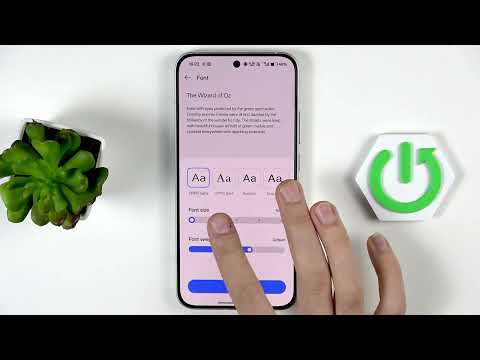 OPPO Reno 15: How to Change Font Size and Display Zoom