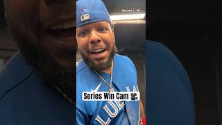Vladimir Guerrero Jr. and the Blue Jays are singing Janice! #MLB #Toronto #Iceman