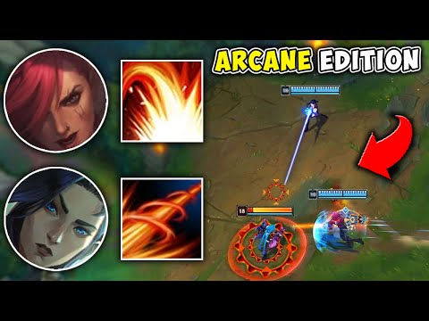 WE PICKED THE BEST ARCANE DUO AND STOMPED THE ENEMY - League of Legends