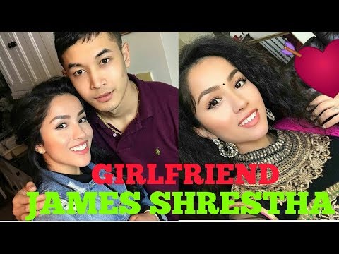 Entertaintment And News James Shrestha With His Girlfriend 2018 entertaintmentandnews blogspot com