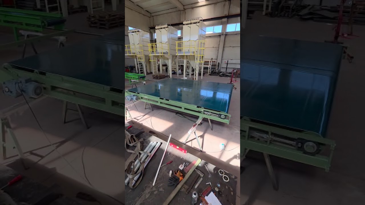 Geniş Yüzeyli Düz Bantlı Konveyör (3.5m x 4m) | Endüstriyel Taşıma Hattı - Video 1