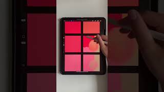 Making a #Christmas color palette #procreate #painting #ipad #drawing #digitalart #tutorial #easy