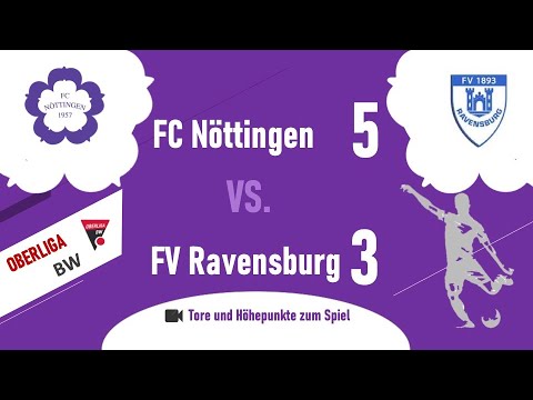 Oberliga Baden-Württemberg: FCN - FV Ravensburg 5 : 3 (3:1)