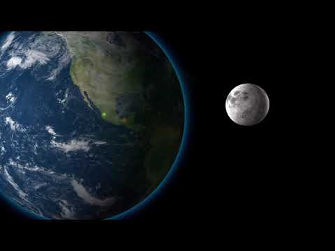 EARTH & MOON : HD ORIGINAL ANIMATION