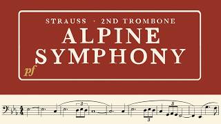 Download lagu Strauss Alpine Symphony 2nd Trombone — play along (127 bpm) mp3 Download lagu Strauss Alpine Symphony 2nd Trombone — play along (127 bpm) mp3