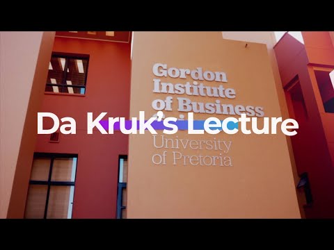 DA KRUK: GIBS Business School MBA Lecture (Full Video)