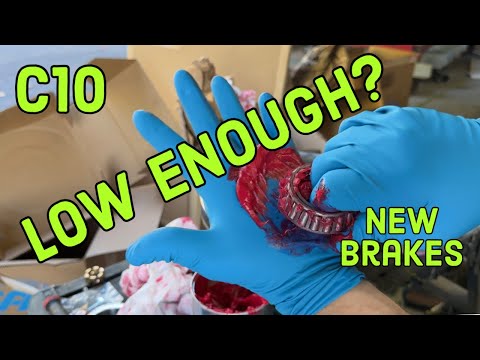 C10 Project:  Installing the Lowering Kit- Drop Spindles, Cut Springs, and Rear Flip Kit