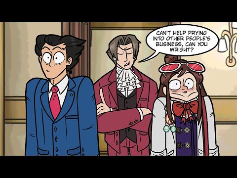 PaulyKoaly Ace Attorney Comic Dub Compilation