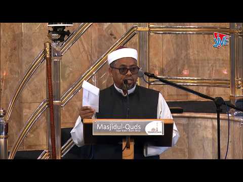 Live Jumuah at Masjidul Quds - Shaykh Sadullah Khan