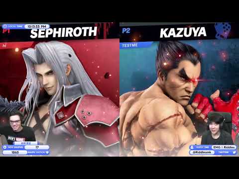 Riddles (Kazuya) vs Nairo (Sephiroth) | Mar' 22