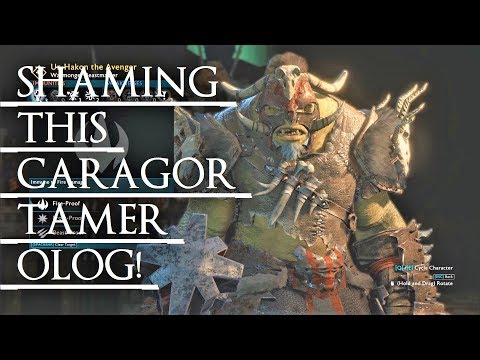 Shadow of War: Middle Earth™ Unique Orc Encounter & Quotes #62 THIS CARAGOR TAMER OLOG GOT DERANGED!