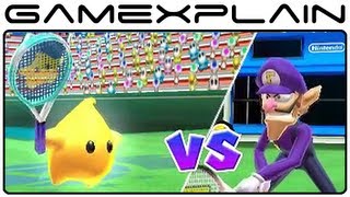 Mario Tennis Open - Champions Cup (Singles) [Gameplay Footage - Nintendo 3DS]