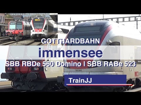 SBB RBDe 560 Domino & SBB RABe 523 Flirt | S3 Luzern - Brunnen | Immensee - Gotthardbahn