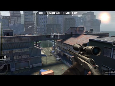 Pure Sniper Z9 Mission 26 Top Gun Kill The Man With Binoculars