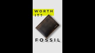 FOSSIL Leather, Is it Worth It? Leather Bifold Dissection