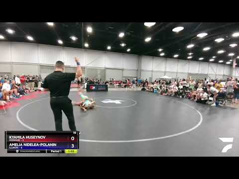 101 Lbs Round 1 (6 Team) - Kyamila Huseynov, Missouri Vs Amelia Nidelea-Polanin, Illinois 8459