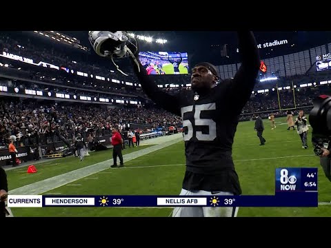 'Sin City Miracle' - Chandler Jones walks off Raiders over Patriots