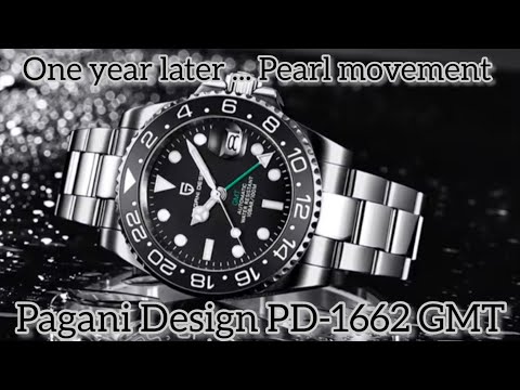 Episode 39 - one year later, Pagani Design PD-1662 GMT Pearl movement