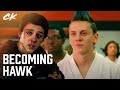Eli Moskowitz S Journey Becoming Hawk Cobra Kai Jacob Bertrand