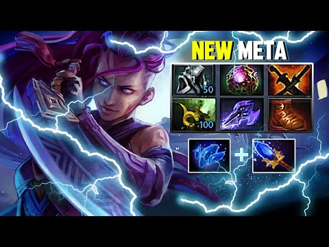 Dota 2 Antimage NEW META scepter and magic resistance build By Goodwin | Dota 2 FUN PLAY