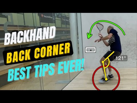 Squash Tips: 🚀 Deep Backhand Corner Tips 🚀