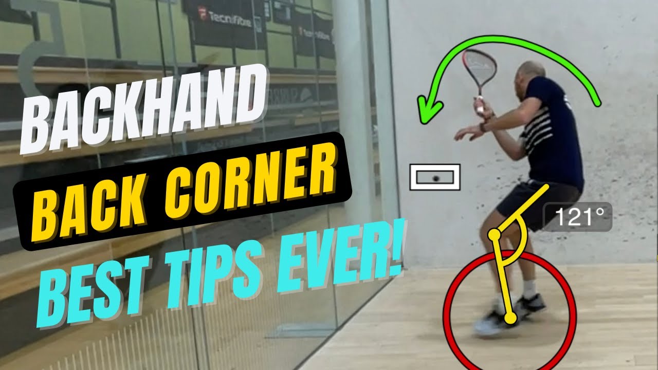 Squash Tips: 🚀 Deep Backhand Corner Tips 🚀