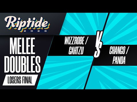 Wizzrobe / Gahtzu vs Chango / Panda - Melee Doubles Losers Final - Riptide 2023