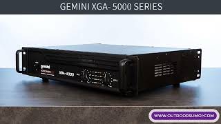 Video thumbnail for Gemini Sound XGA Series XGA 5000 2 Channel Professional PA System Power 5000W Watt Speaker Review by Indoor Outdoor Lover