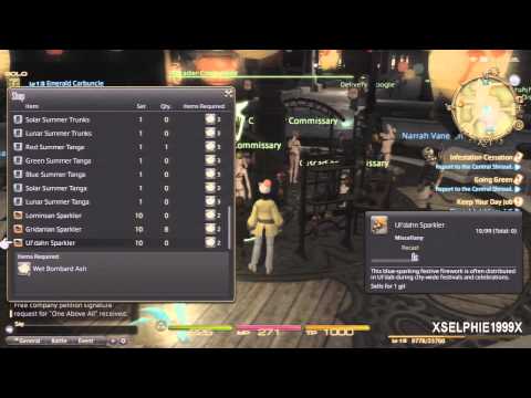Final Fantasy XIV A Realm Reborn Blind Playthrough - [The Cascade Event]
