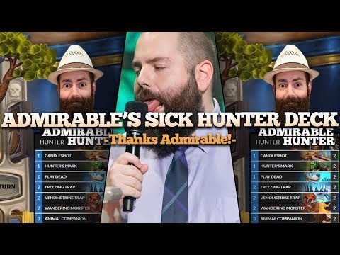 WOAH Admirable Deathrattle Hunter is AMAZING! ft. Zalae, Admirable, Amnesiac