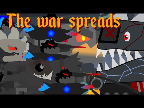 Rising of Faceless + foreign Invasion - Cartoons about tanks (help of @simonsproductions5878)