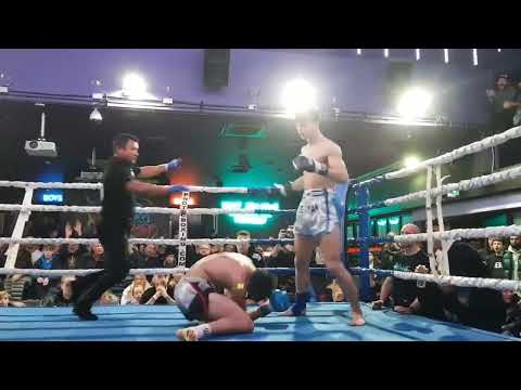 [MFN] 2022.12.17 -75kgBritish prodigy Joe Ryan, 18 1R left high kick!! Won the ISKA world title!!
