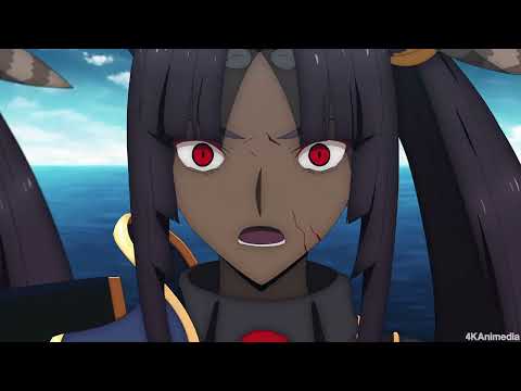 Quetzalcoatl vs Ushiwakamaru - Fate Grand Order Babylonia 4K Quality 60FPS