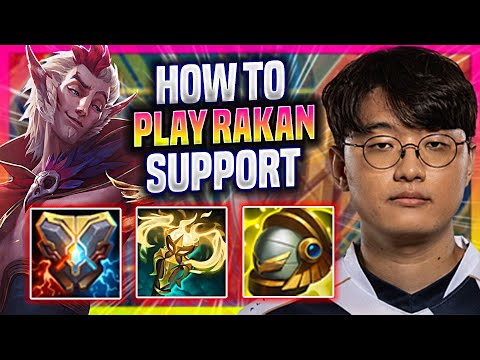 LEARN HOW TO PLAY RAKAN SUPPORT LIKE A PRO! *NEW ITEMS* | TL Corejj Plays Rakan Support vs Pyke! |