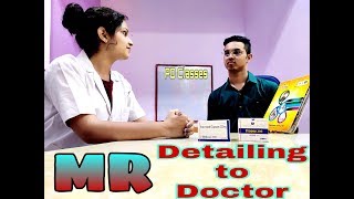 Medical #representative #detailing to #doctor