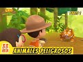 Animales Peligrosos Episodio Compilación [Parte 1/2] (Español) - Leo, El Explorador | Animación
