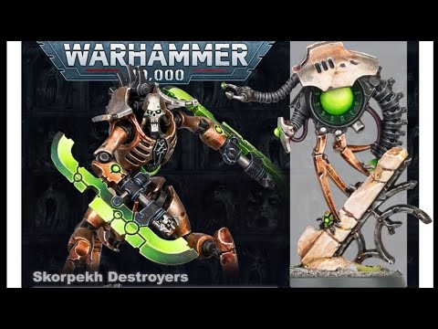 Warhammer 40k. Skorpekh Destroyers Review. Awesome or Terrible?